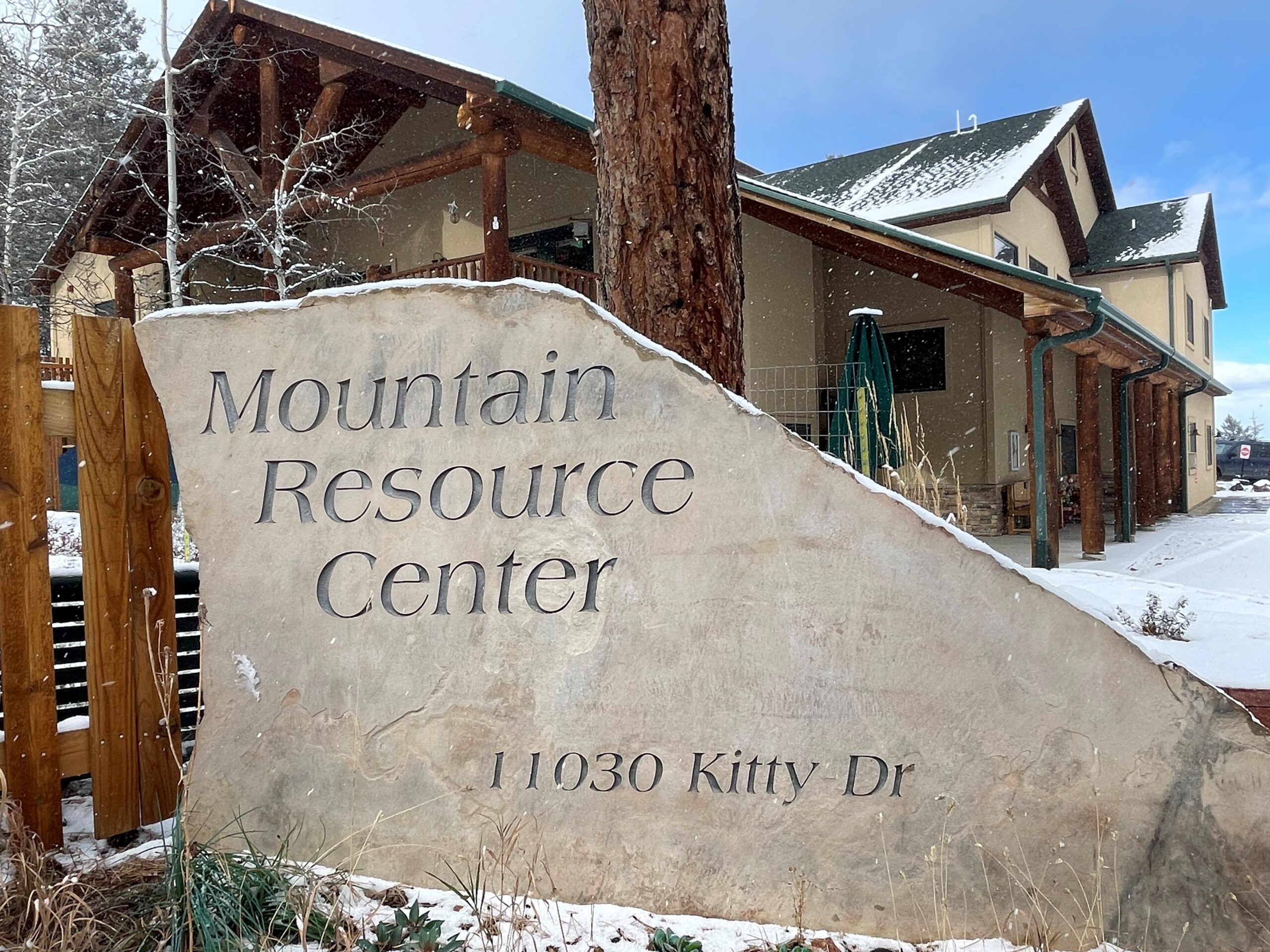 Mountain Resource Center building Confer Colorado